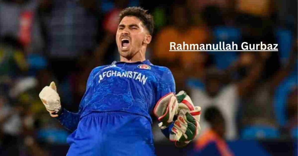 Afghanistan Cricketer Rahmanullah Gurbaz