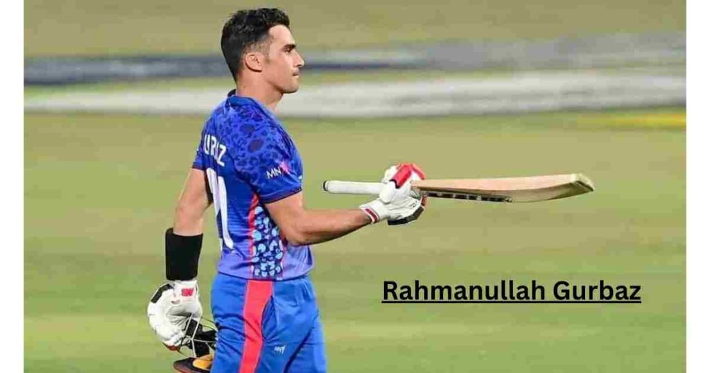 Afghanistan Cricketer Rahmanullah Gurbaz